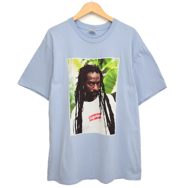 19ss Supreme Buju Banton Tee Tシャツ ライトブルー Supreme Buju Banton Tee ブジュ バントン Tシャツ 2019SS 中古 ライト