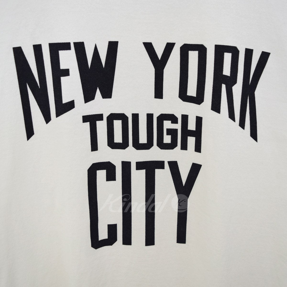 NEW YORK TOUGH CITY． プリントトリムTシャツ 2020SSsc．0100 【7月8日値下】