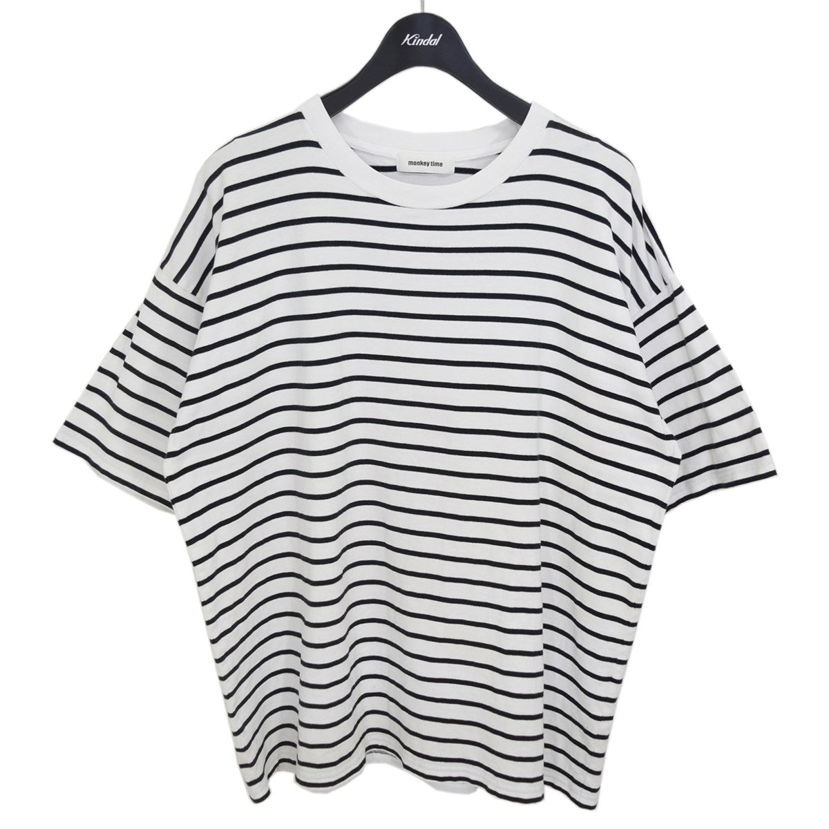 MONKEY TIME(モンキータイム) BORDER WIDE TEE オーバーサイズ