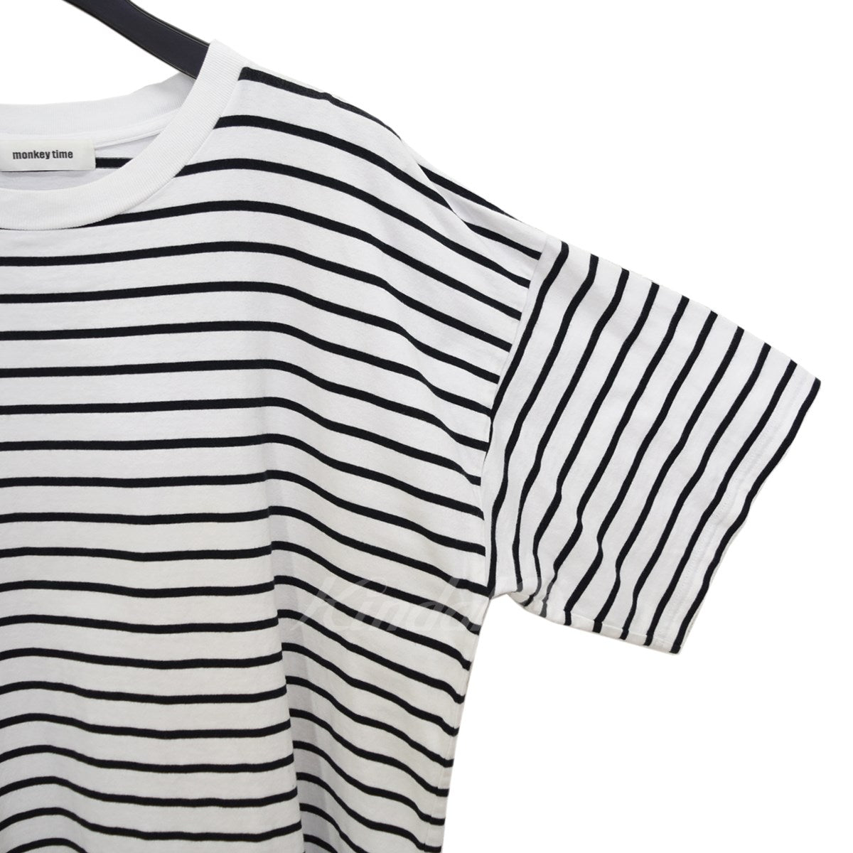 MONKEY TIME(モンキータイム) BORDER WIDE TEE オーバーサイズ