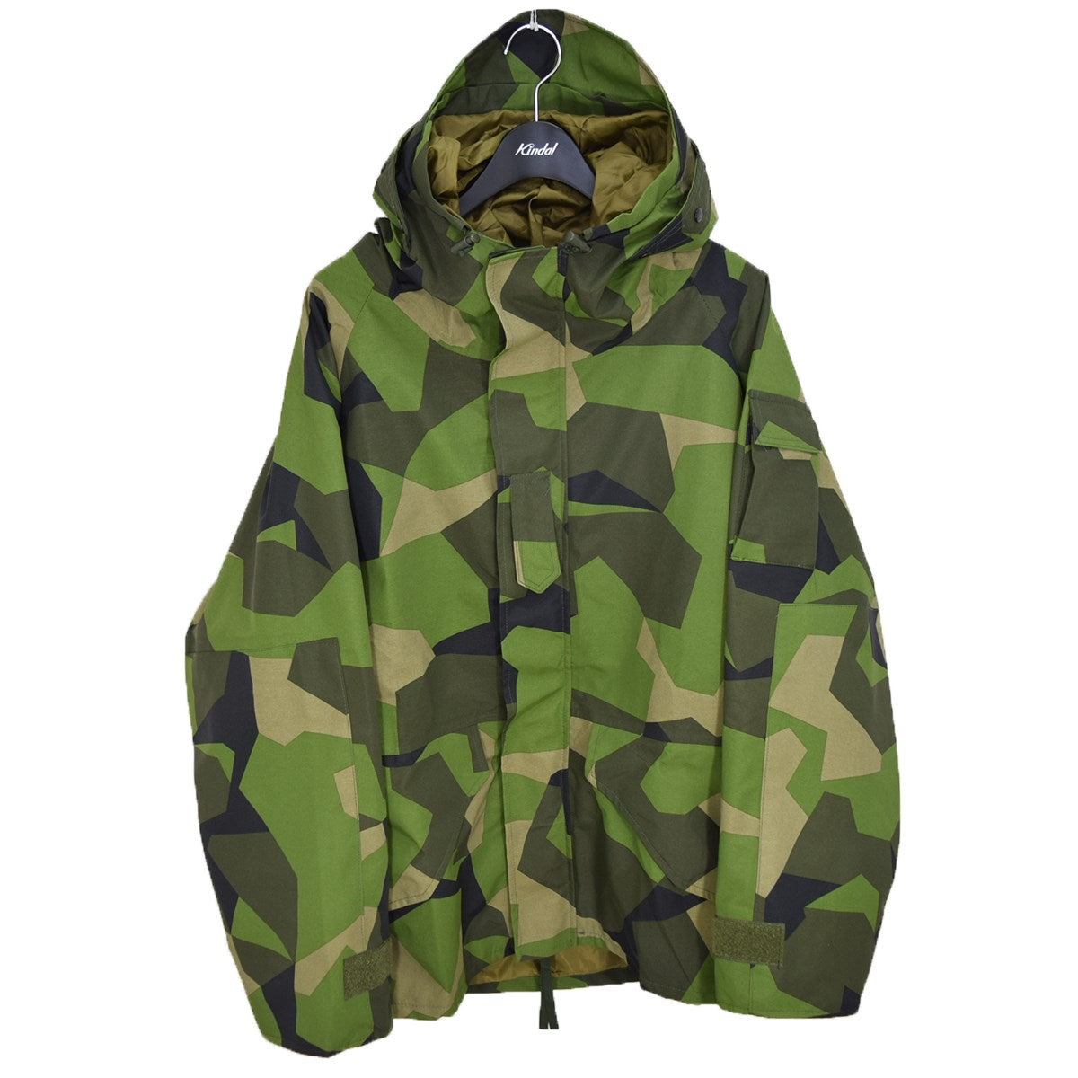 SWEDISH MILITARY(スウェーデン軍) スウェーデン軍 Swedish M90 ECWCS parka UF90camouflage 民生品