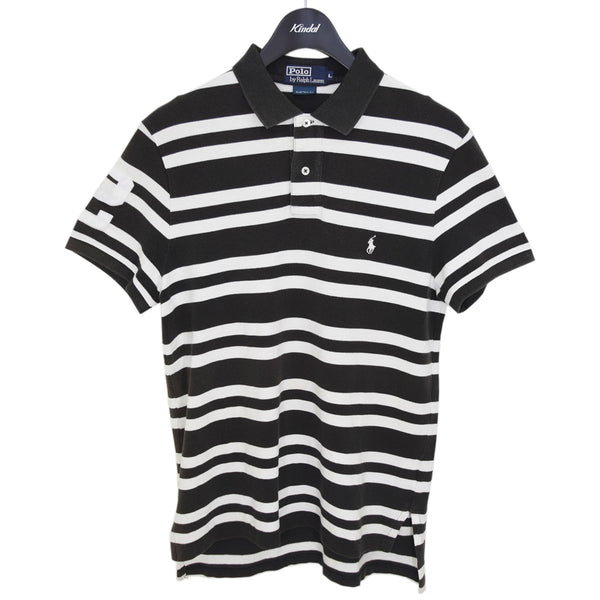 Polo Ralph Lauren ボーダー ポロシャツ POLO RALPH LAUREN(ポロラルフローレン) ボーダー ポロシャツ ブラック