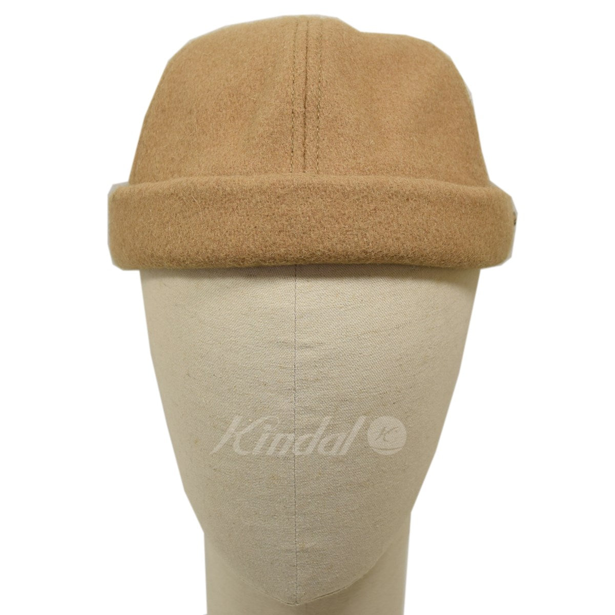 CROWN CAP(クラウンキャップ) ウールロールキャップ キャメル