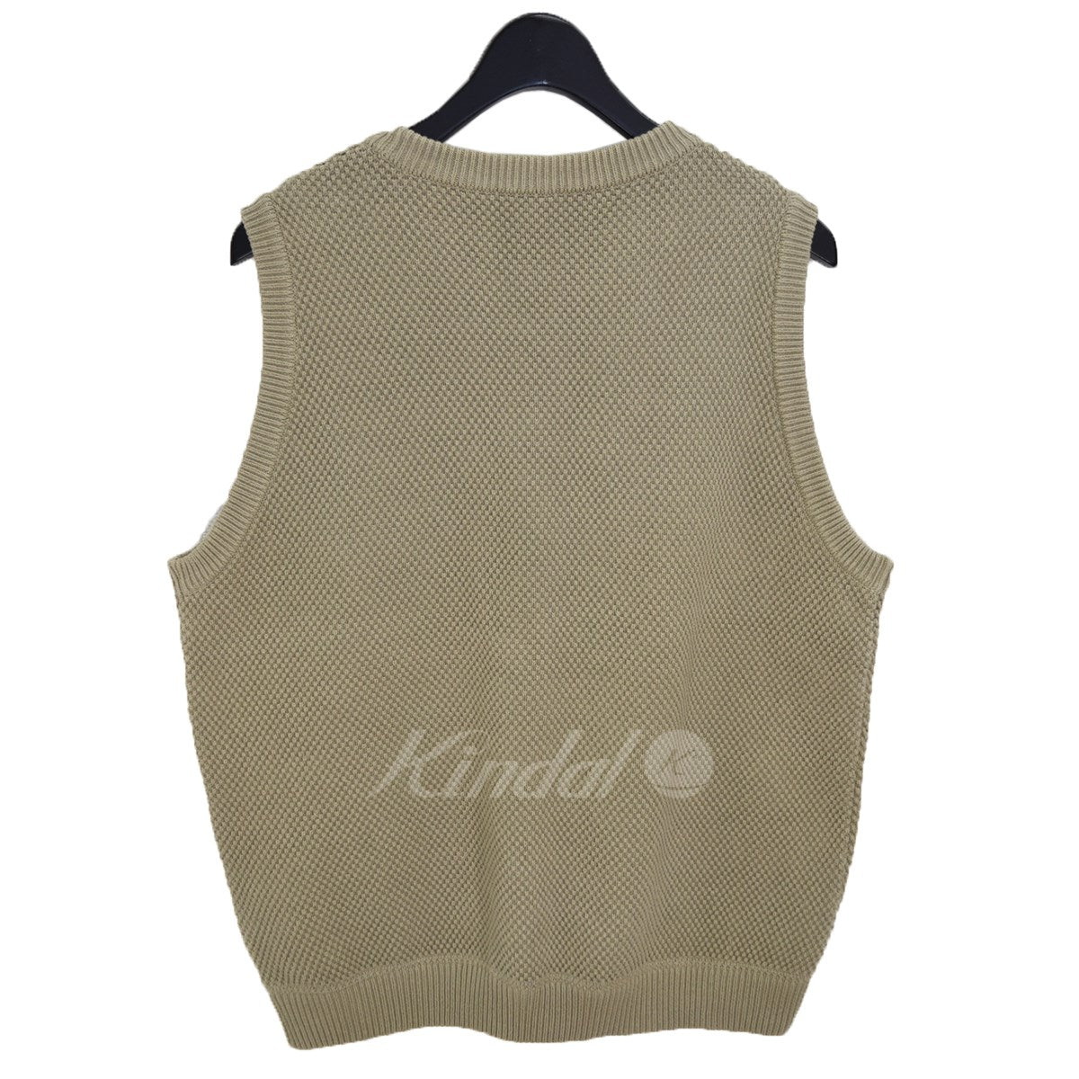 crepuscule(クレプスキュール) Lowgage Moss Stitch Vest コットン ...