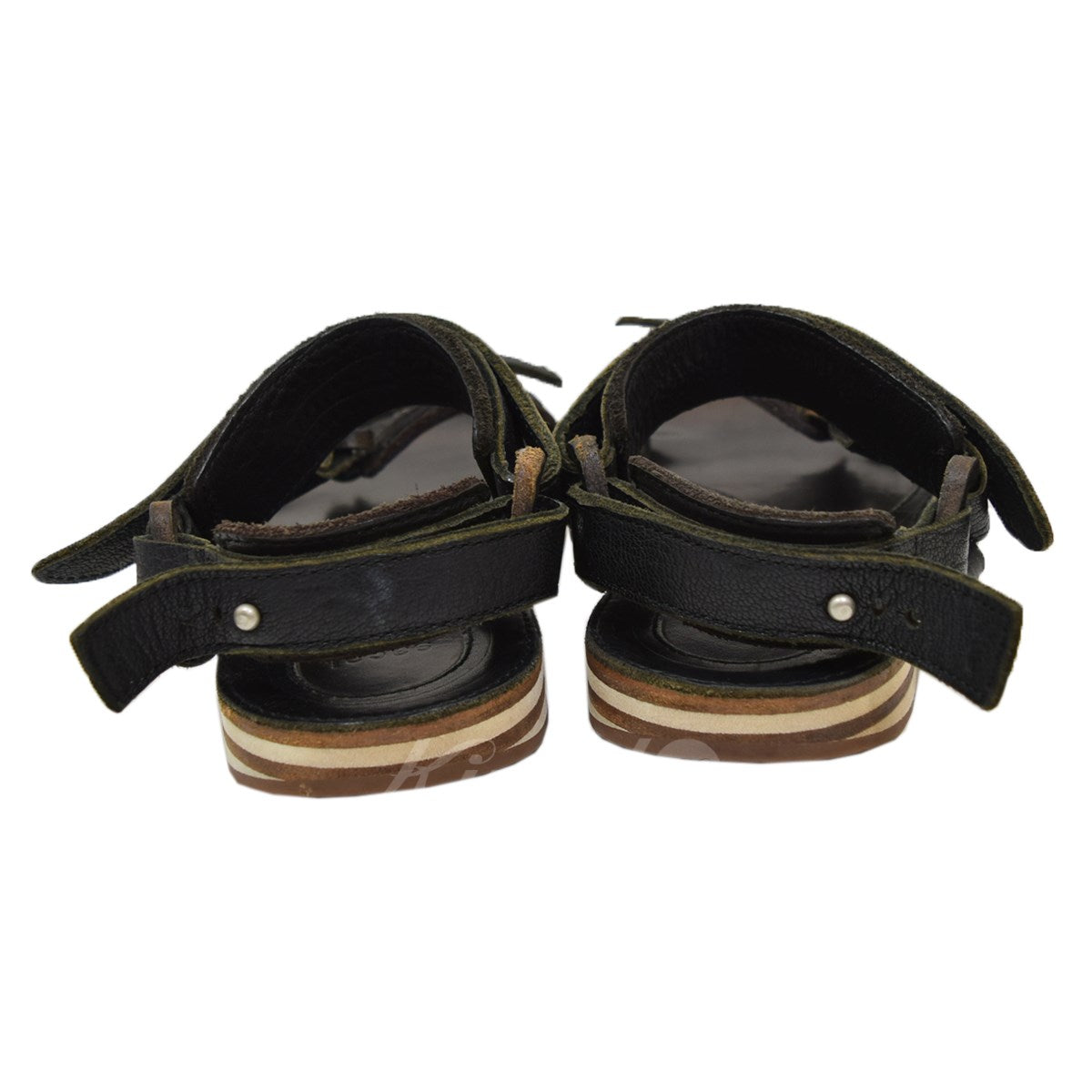 サカイ × エンダースキーマのレザー ストラップ サンダル 16-02513です。 sacai × Hender Scheme シューズ 古着・中古アイテム