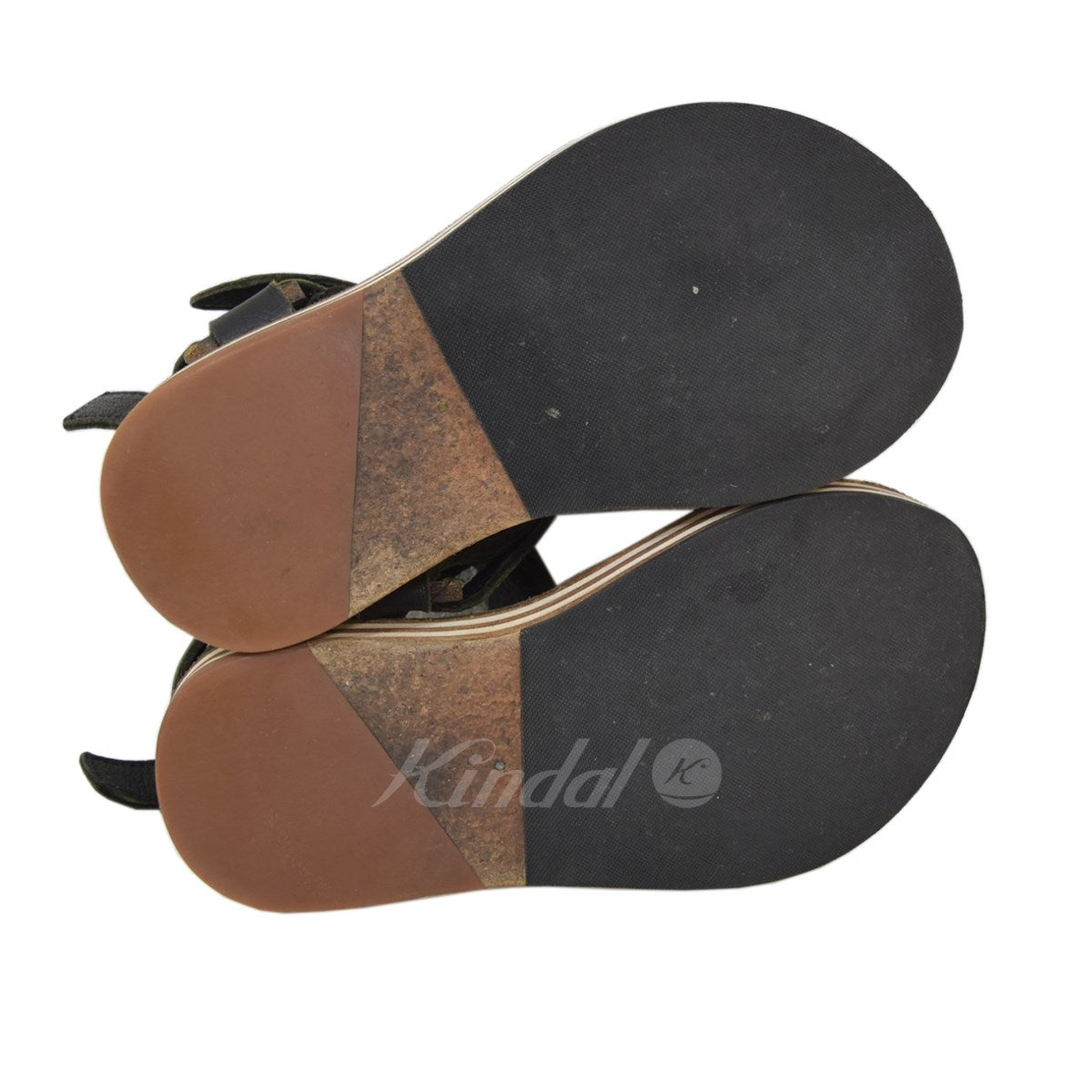 サカイ × エンダースキーマのレザー ストラップ サンダル 16-02513です。 sacai × Hender Scheme シューズ 古着・中古アイテム