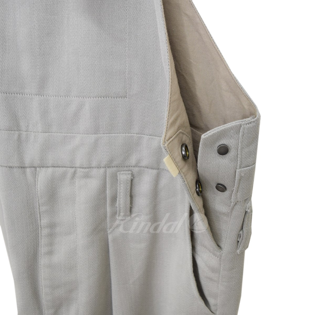 saby(サバイ) TUCK BAGGY OVA Viscose Linen Twill オーバーオール S-31802