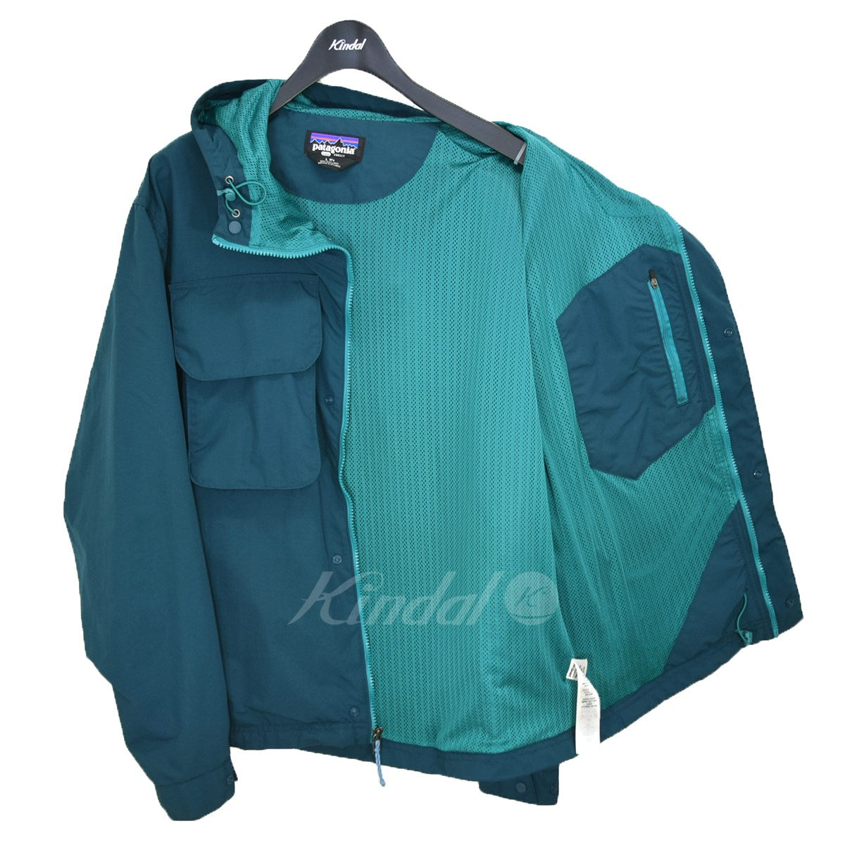 patagonia(パタゴニア) Ms Isthmus Utility Jacket マウンテンパーカー 2022SS 26505 Ｄａｒｋ  Ｂｏｒｅａｌｉｓ Ｇｒｅｅｎ サイズ 13｜【公式】カインドオルオンライン ブランド古着・中古通販【kindal】