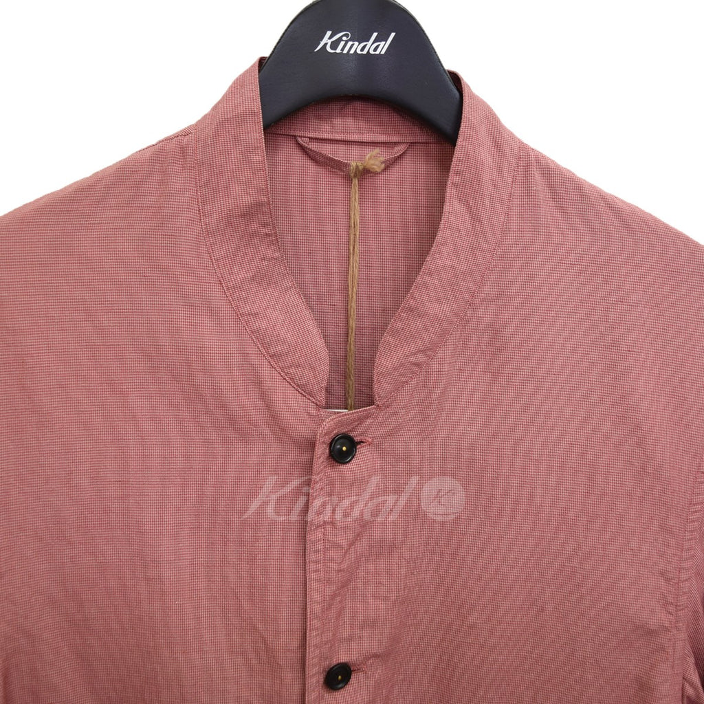 MAATEE＆SONS(マーティーアンドサンズ) Stand Collar Jacket シルク 