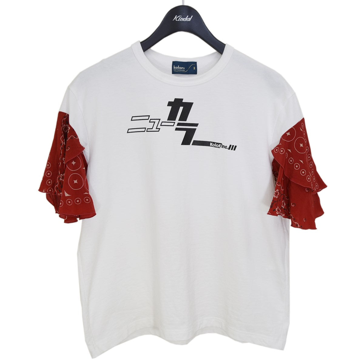 Bandana Sleeve Teeバンダナスリーブ プリントTシャツ19WCL-T03205