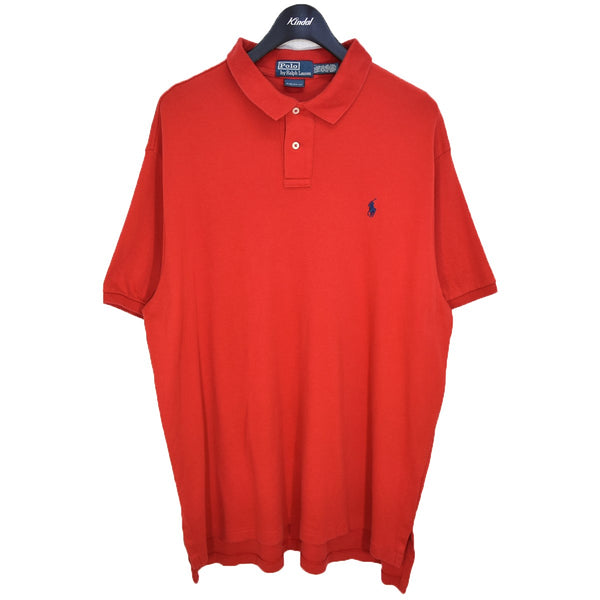 RalphLauren ポロシャツ POLO RALPH LAUREN(ポロラルフローレン) ポロシャツ CUSTOM FIT レッド