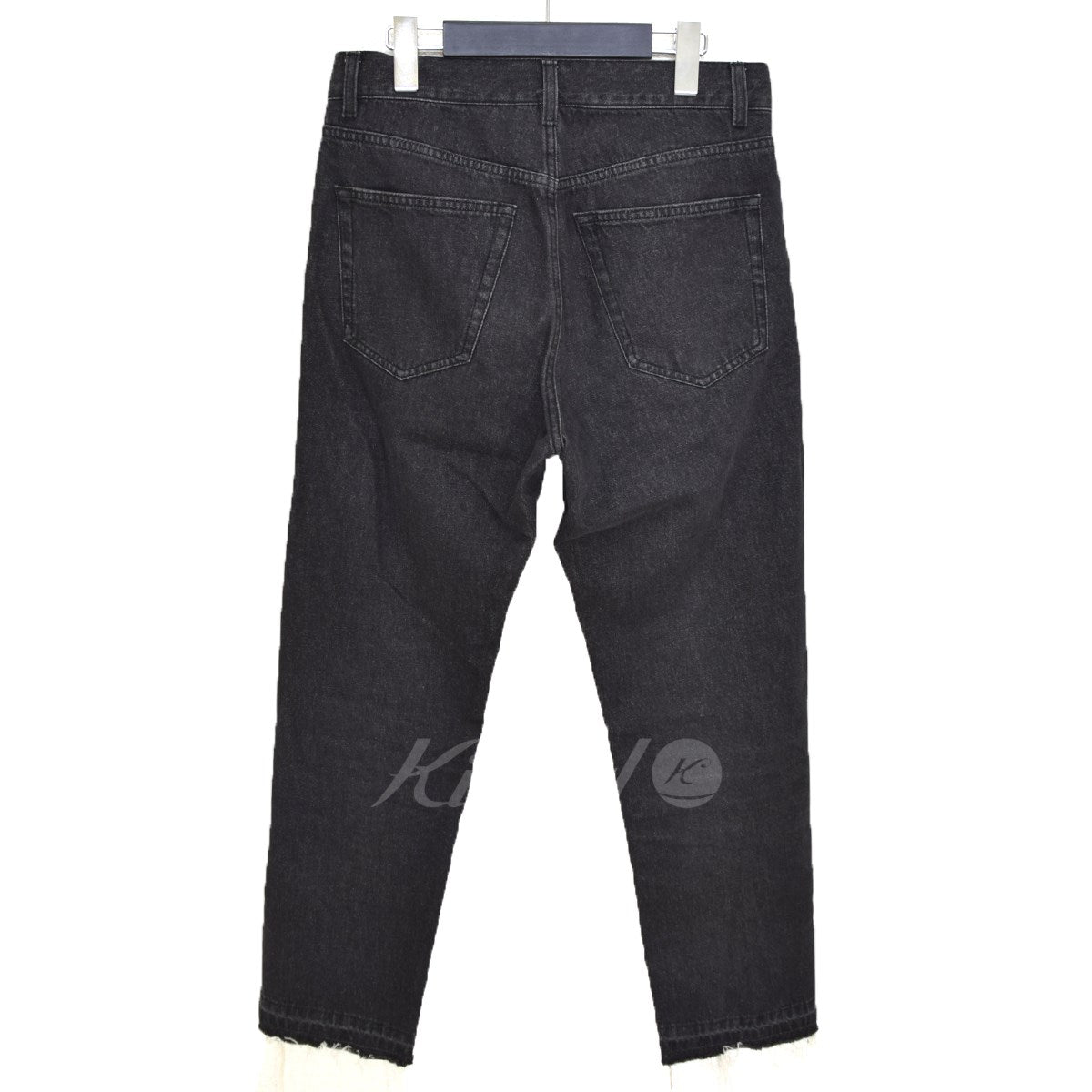 WASHED DENIM PANTS センタースリット デニムパンツ 2021SS