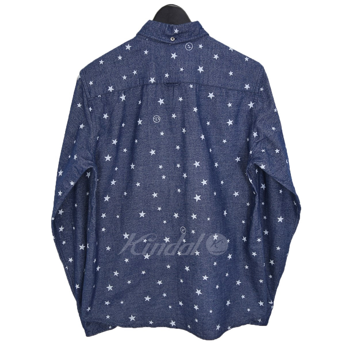 UNIFORM EXPERIMENT STAR PRINT FLANNEL B．D SHIRT スタープリント シャツ UE-145028 インディゴ  サイズ 13｜【公式】カインドオルオンライン ブランド古着・中古通販【kindal】