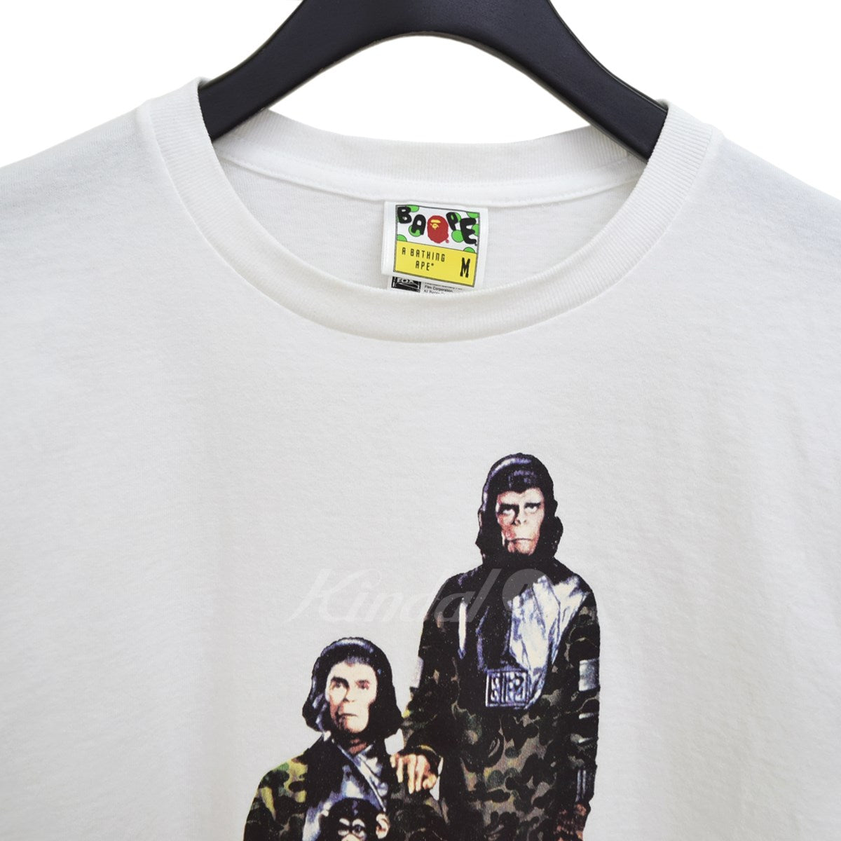 A BATHING APE(アベイシングエイプ) A PLANET OF THE APES Tee 猿の 