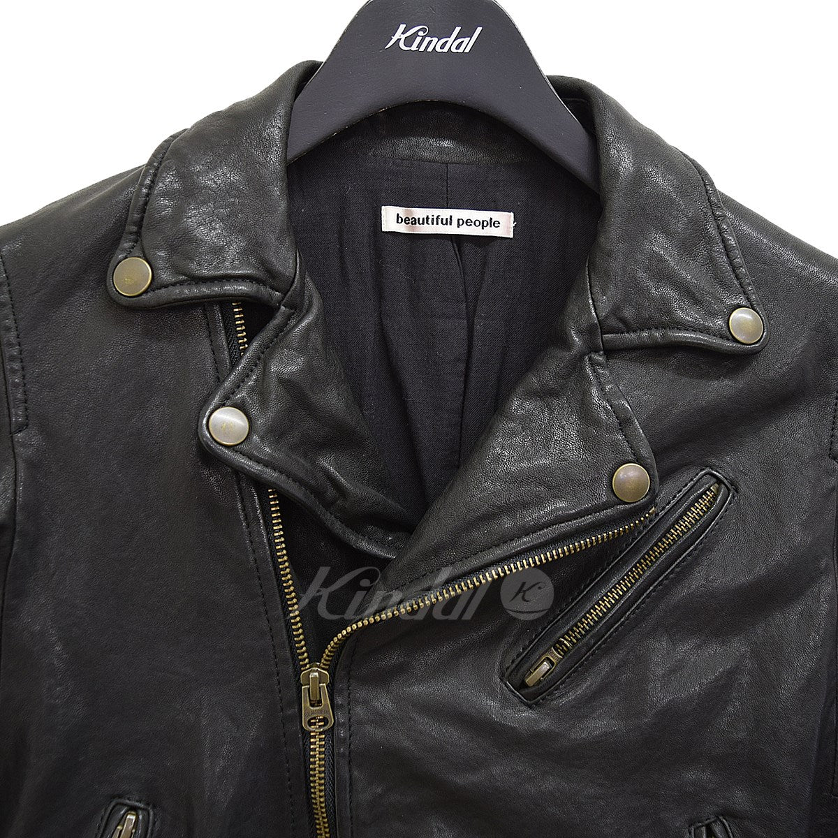 BeautifulPeople(ビューティフルピープル) ダブルライダースジャケット