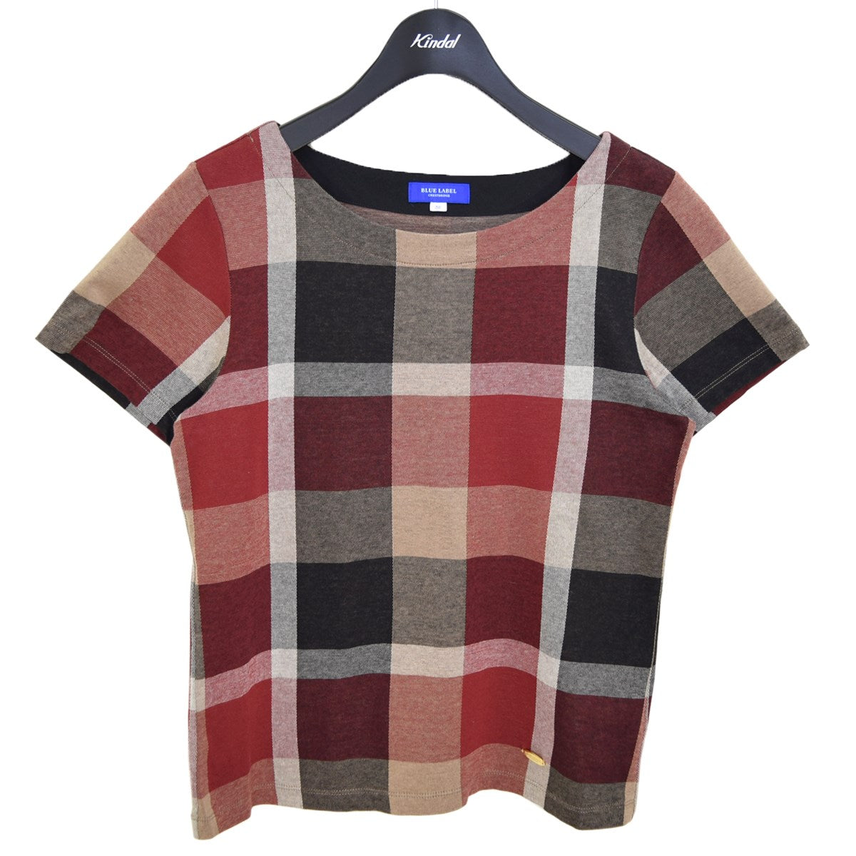 チェックTシャツ