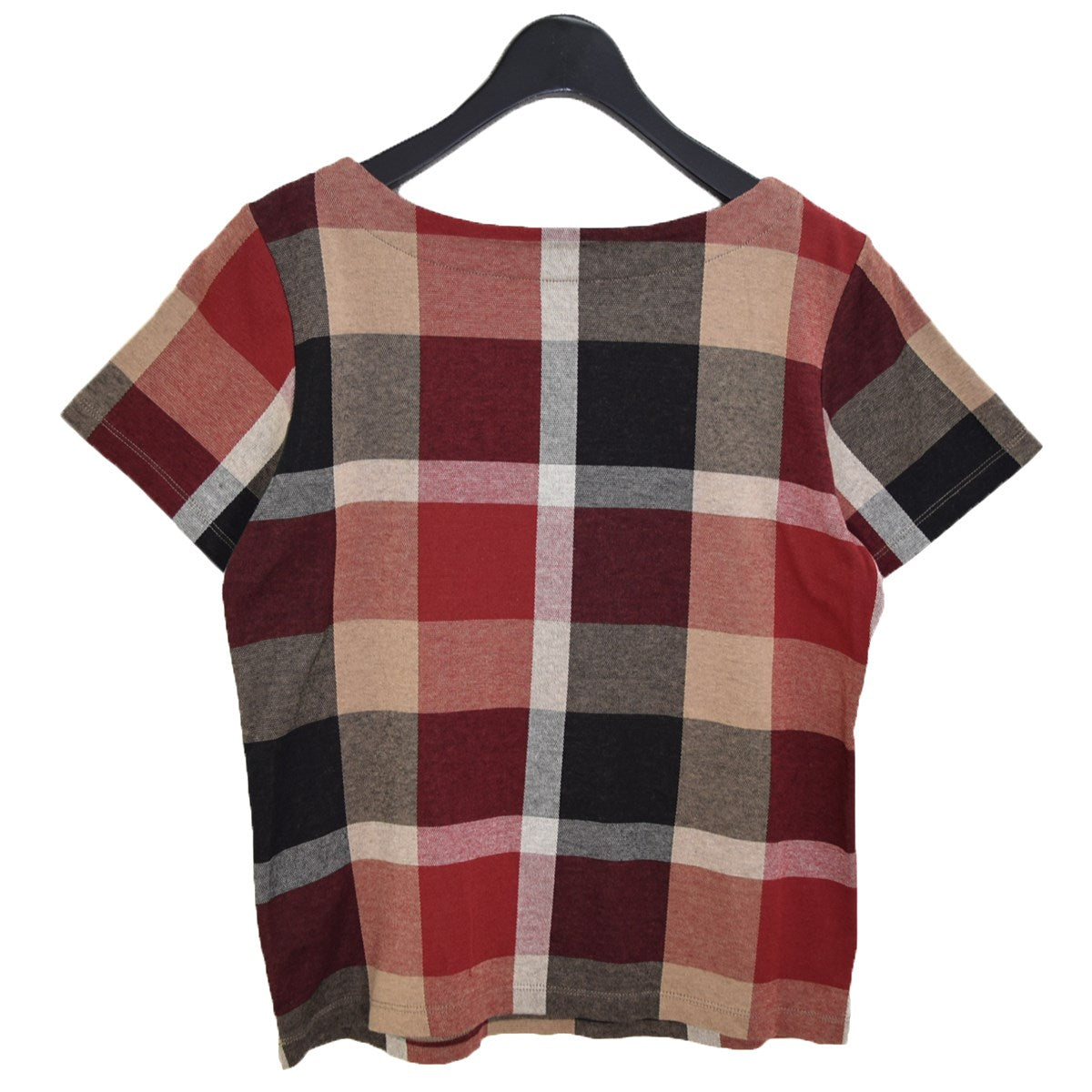 チェックTシャツ