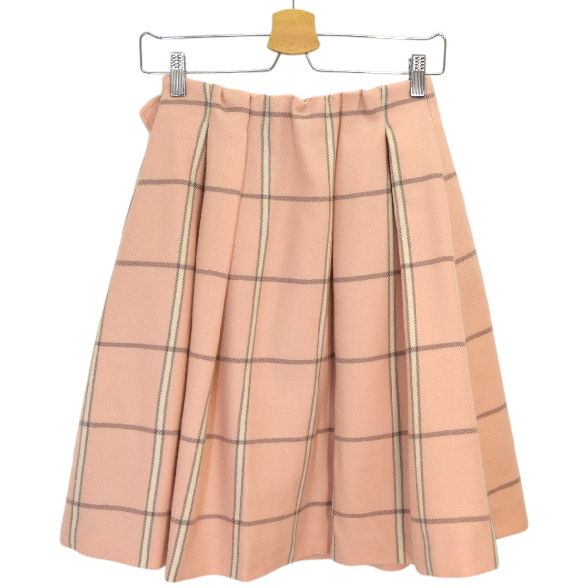 ブルーレーベルクレストブリッジのチェックウールスカートです。 BLUE LABEL CRESTBRIDGE ボトムス 古着・中古アイテム