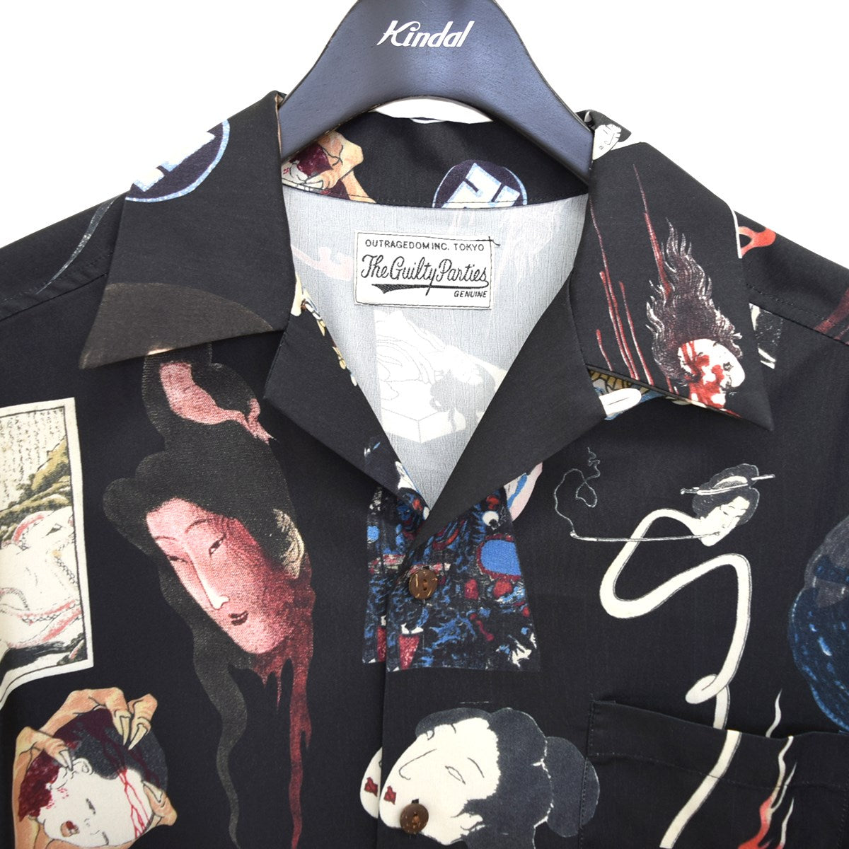 wacko maria 安らか HAWAIIAN SHIRT お化け 限定アロハ