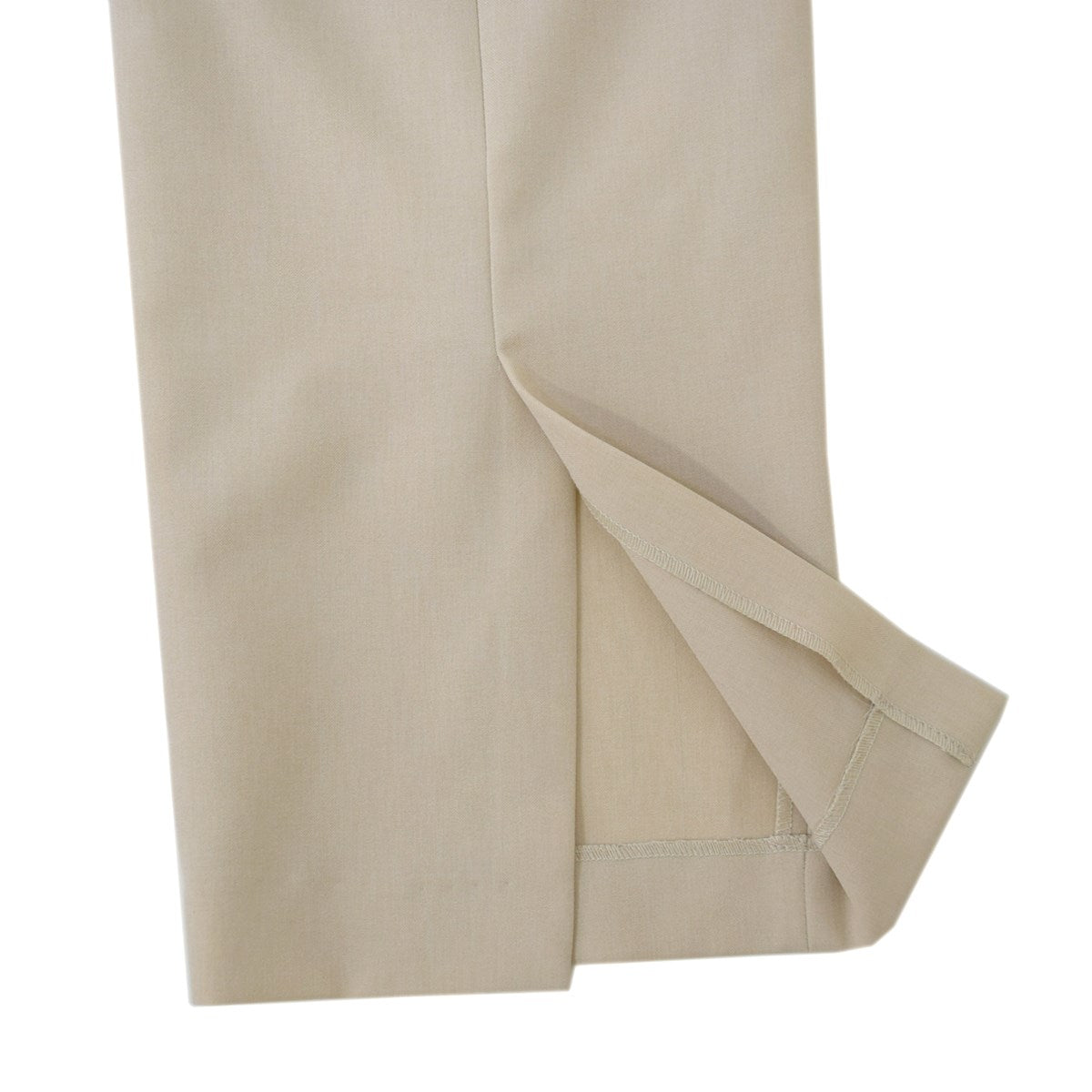 ドライタッチバックスリットストレートパンツ