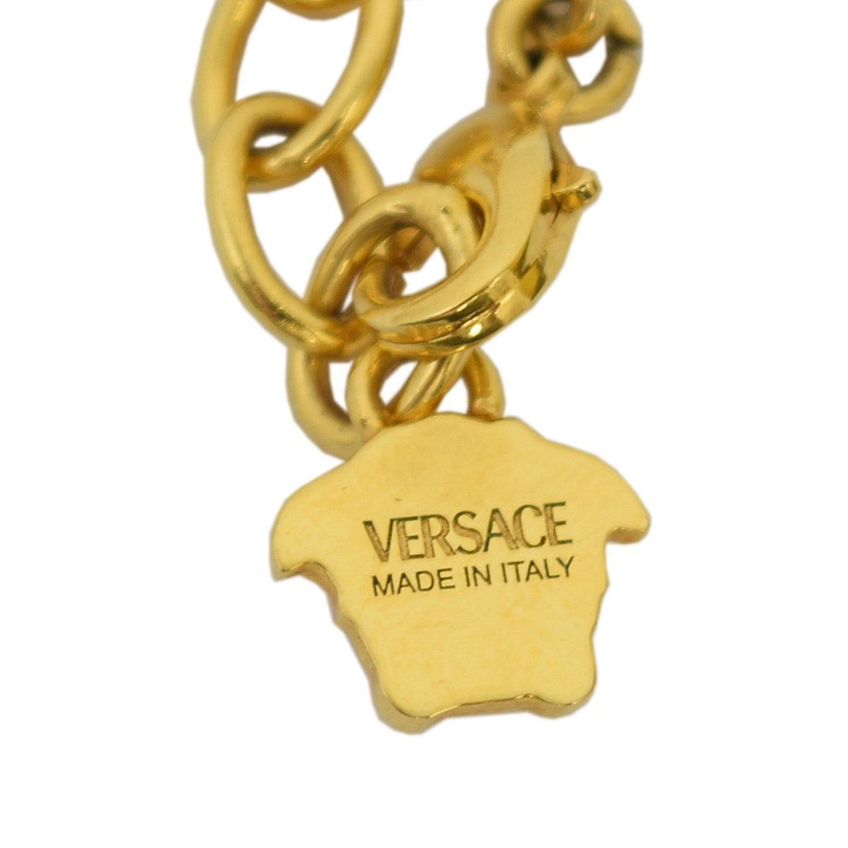 VERSACE(ヴェルサーチ) グリークネックレス ゴールド サイズ -｜【公式】カインドオルオンライン ブランド古着・中古通販【kindal】