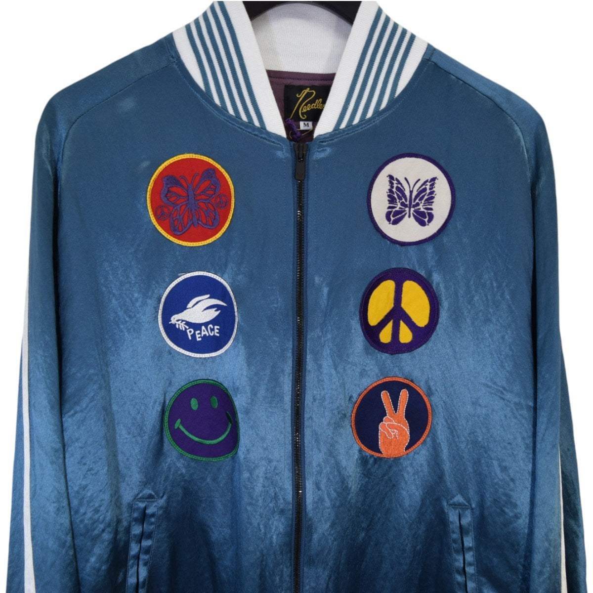 Needles(ニードルス) Award Jacket-Acetate Sateenサテン ワッペン