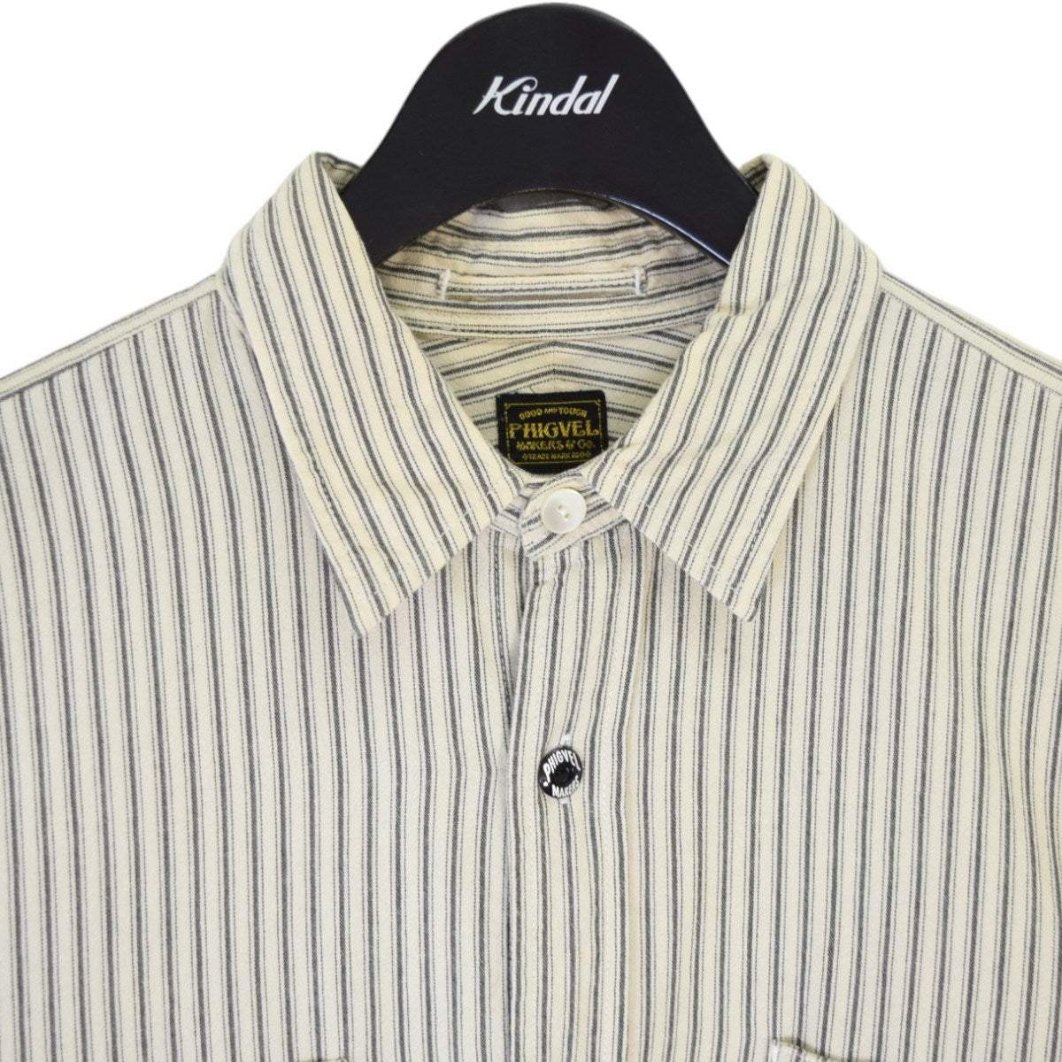PHIGVEL - フィグベル / BAND COLLAR DRESS SHIRT | NOTHING BUT