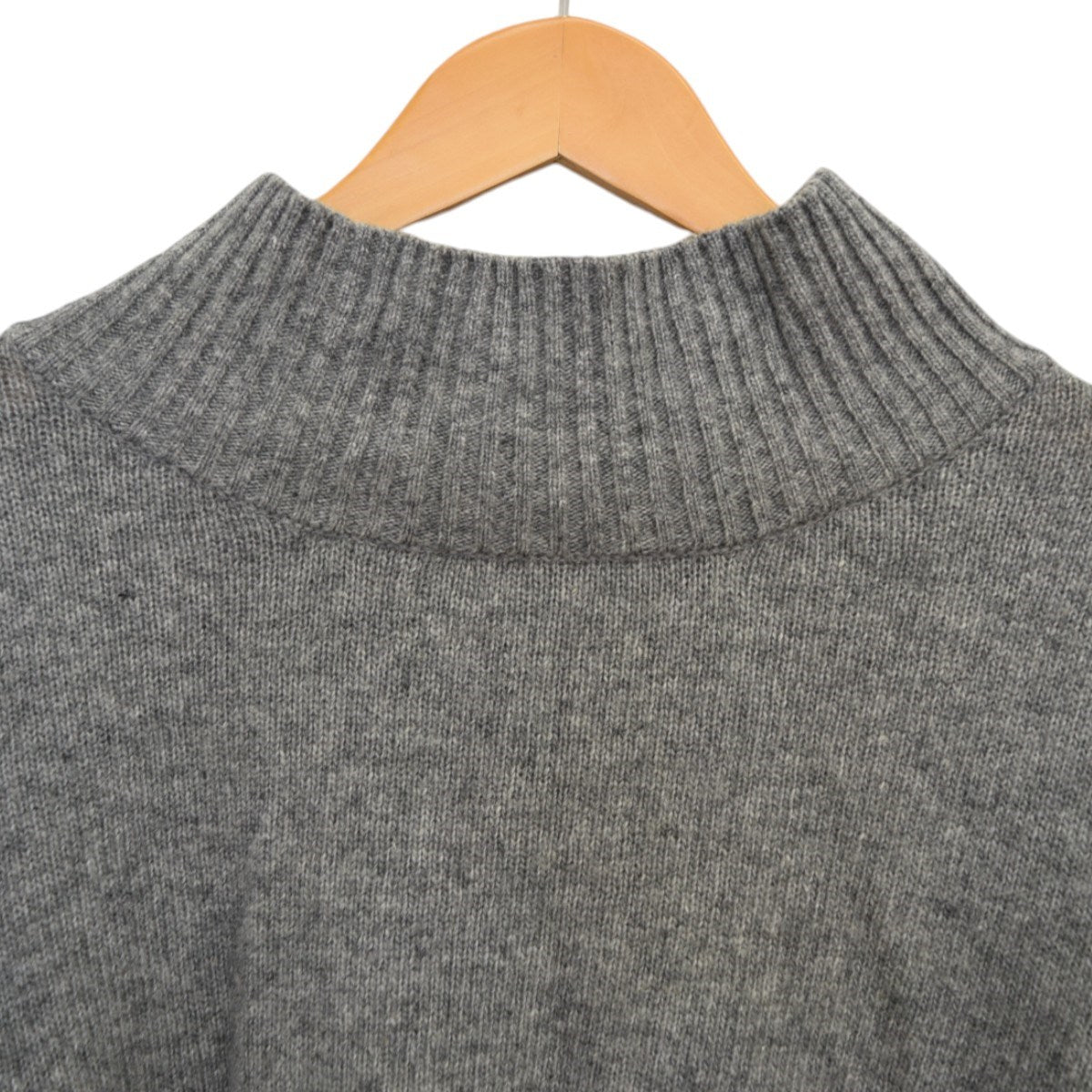 H／neck wide P／Oハイネック ワイド ニット プルオーバー4-228825