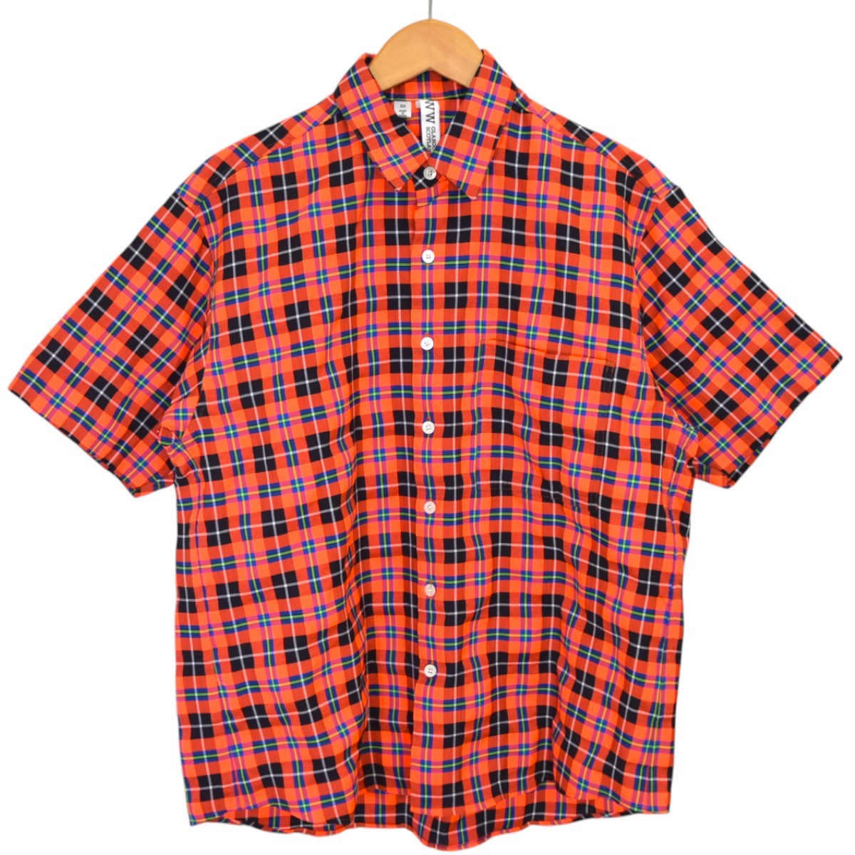RFG SHIRT SSショートスリーブ チェックシャツ