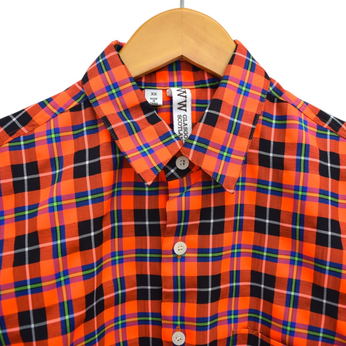 RFG SHIRT SSショートスリーブ チェックシャツ