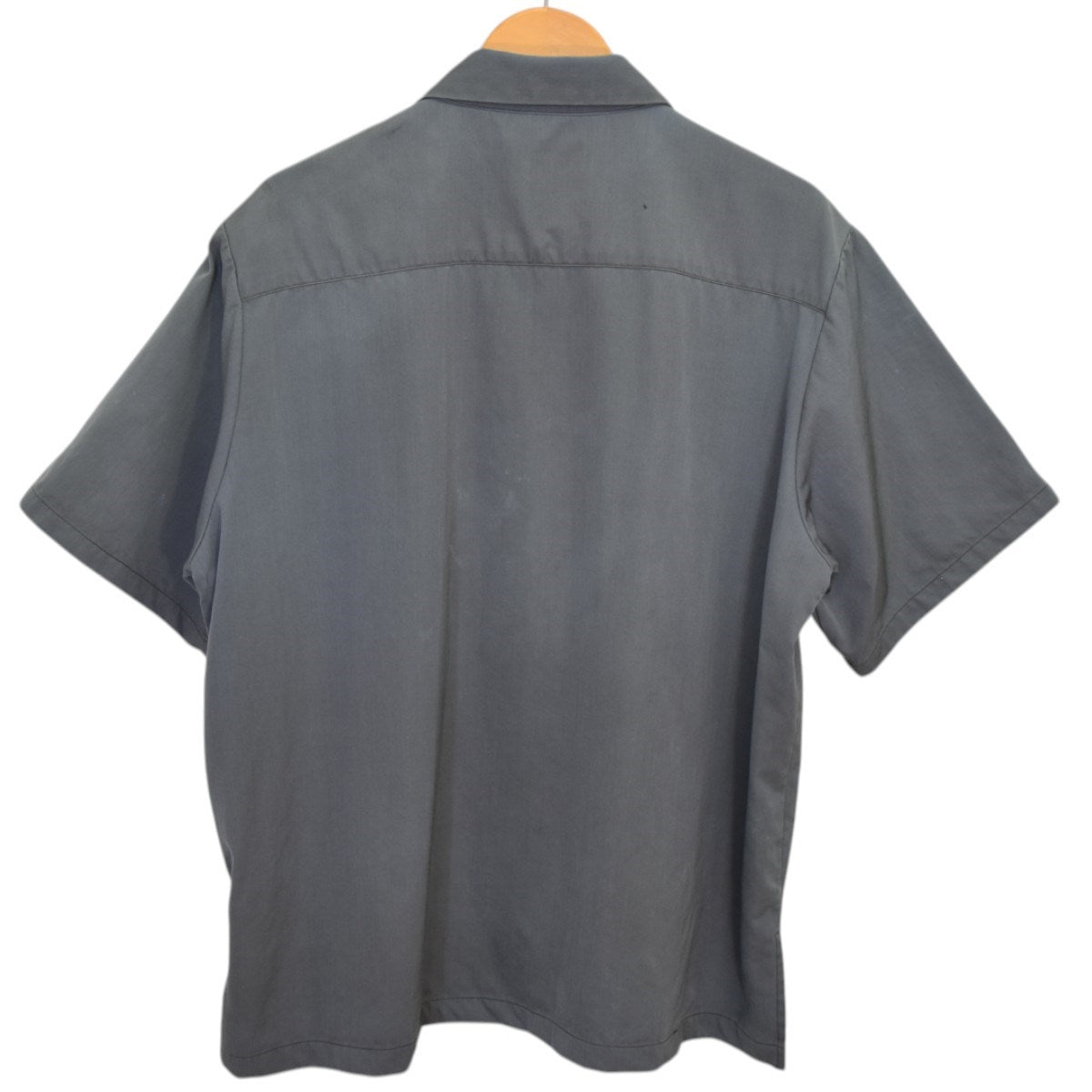 (じゅん様)wool gabardine ss shirt stein(シュタイン) WOOL GABARDINE SS SHIRTウールギャバジン