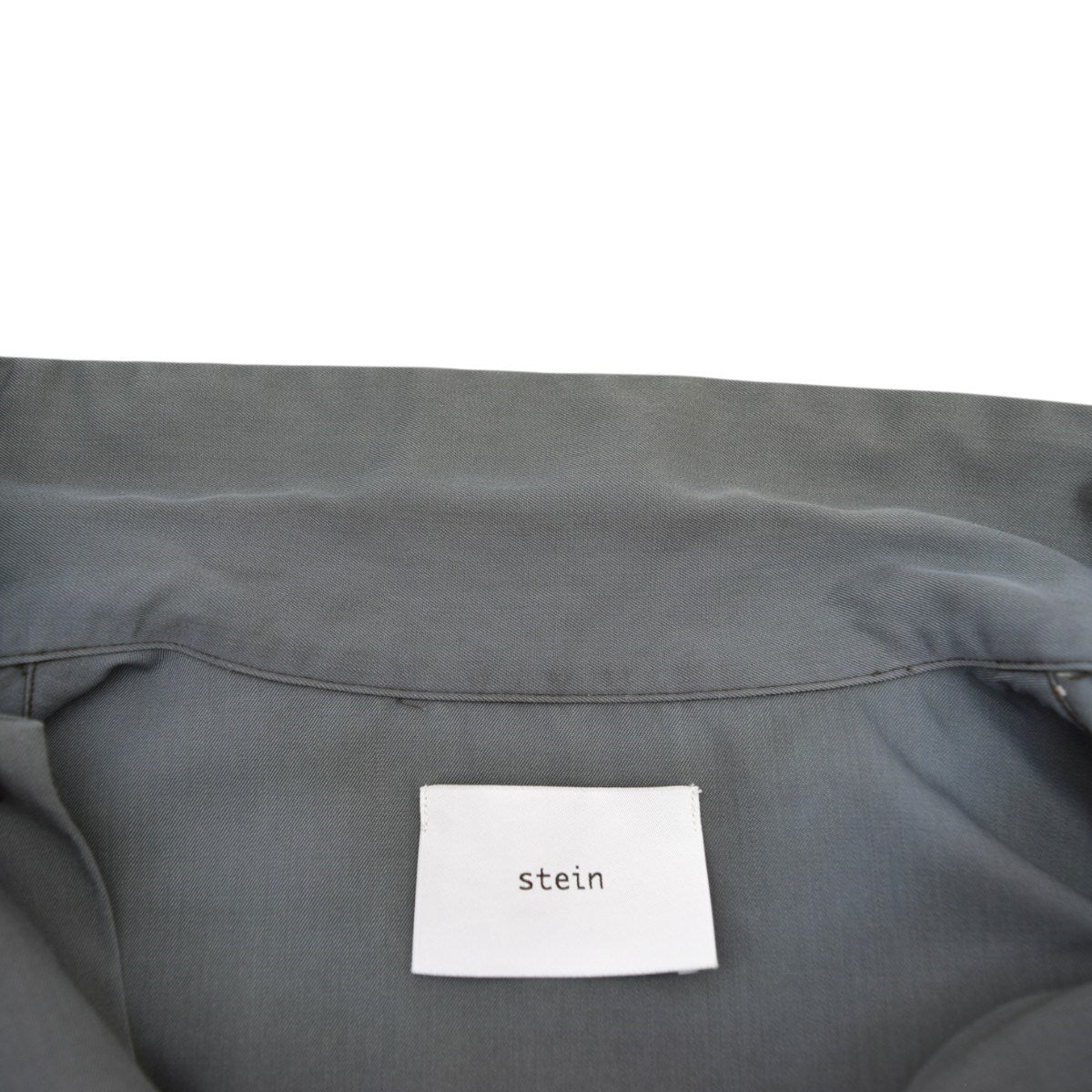 (じゅん様)wool gabardine ss shirt stein(シュタイン) WOOL GABARDINE SS SHIRTウールギャバジン