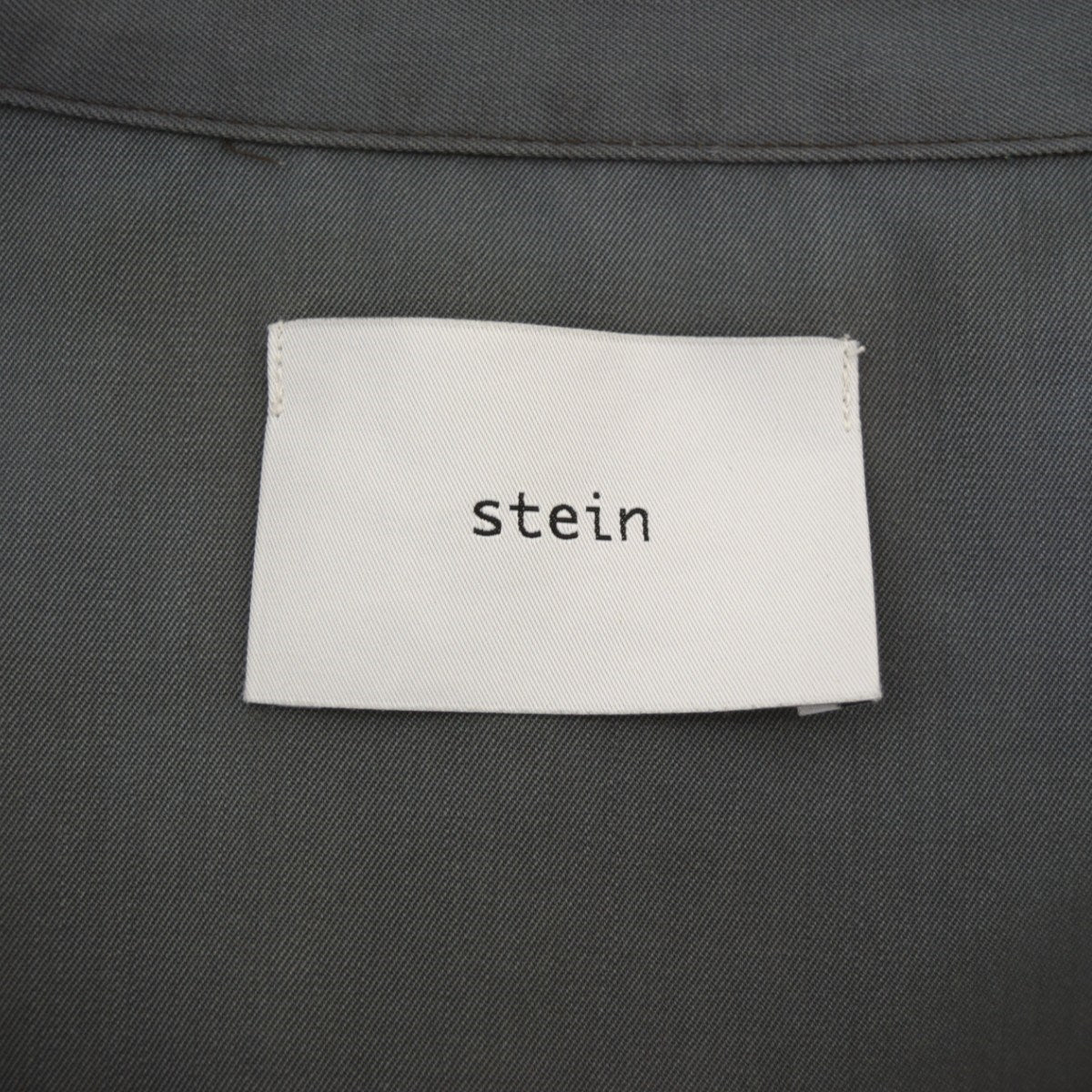stein(シュタイン) WOOL GABARDINE SS SHIRTウールギャバジン