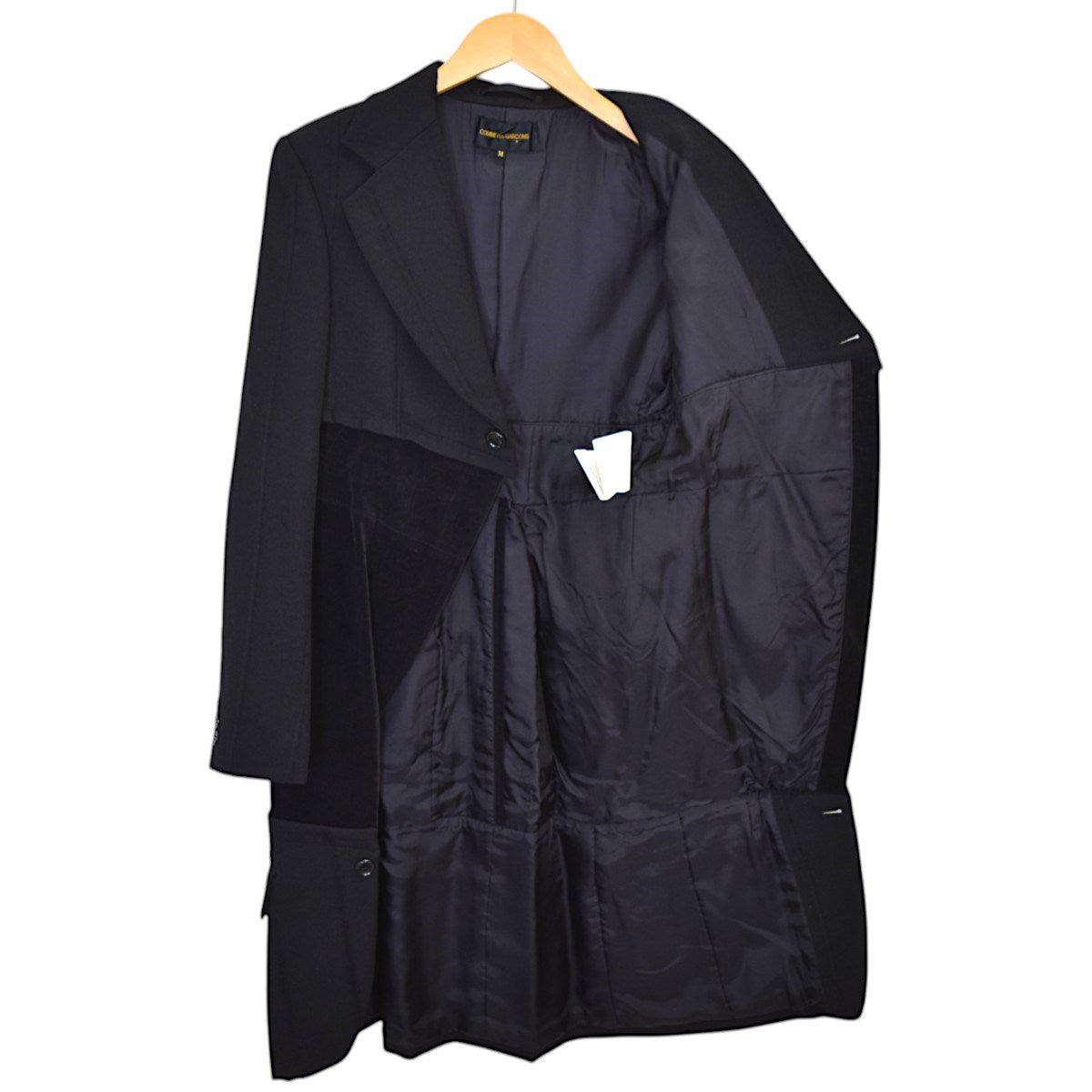COMME des GARCONS 再構築ロングジャケット AD2001GC-J002 の古着・中古アイテム