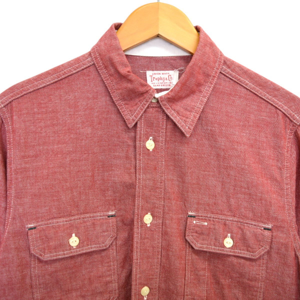 Harvest L／S Shirtシャンブレーワークシャツ