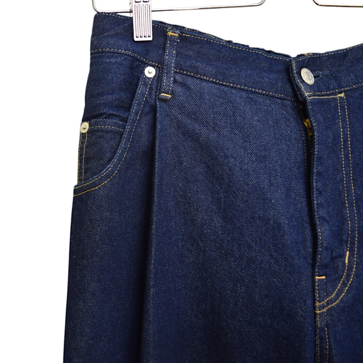 Wide denim slacksワイドデニムスラックスN0344OW