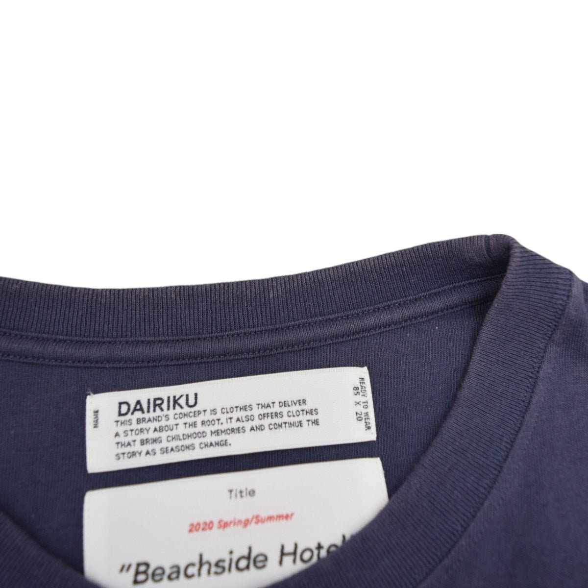 DAIRIKU BEACHプリントTシャツ BEACH Half-Sleeve Tee (20S C-2) | DAIRIKU / カットソー (MEN