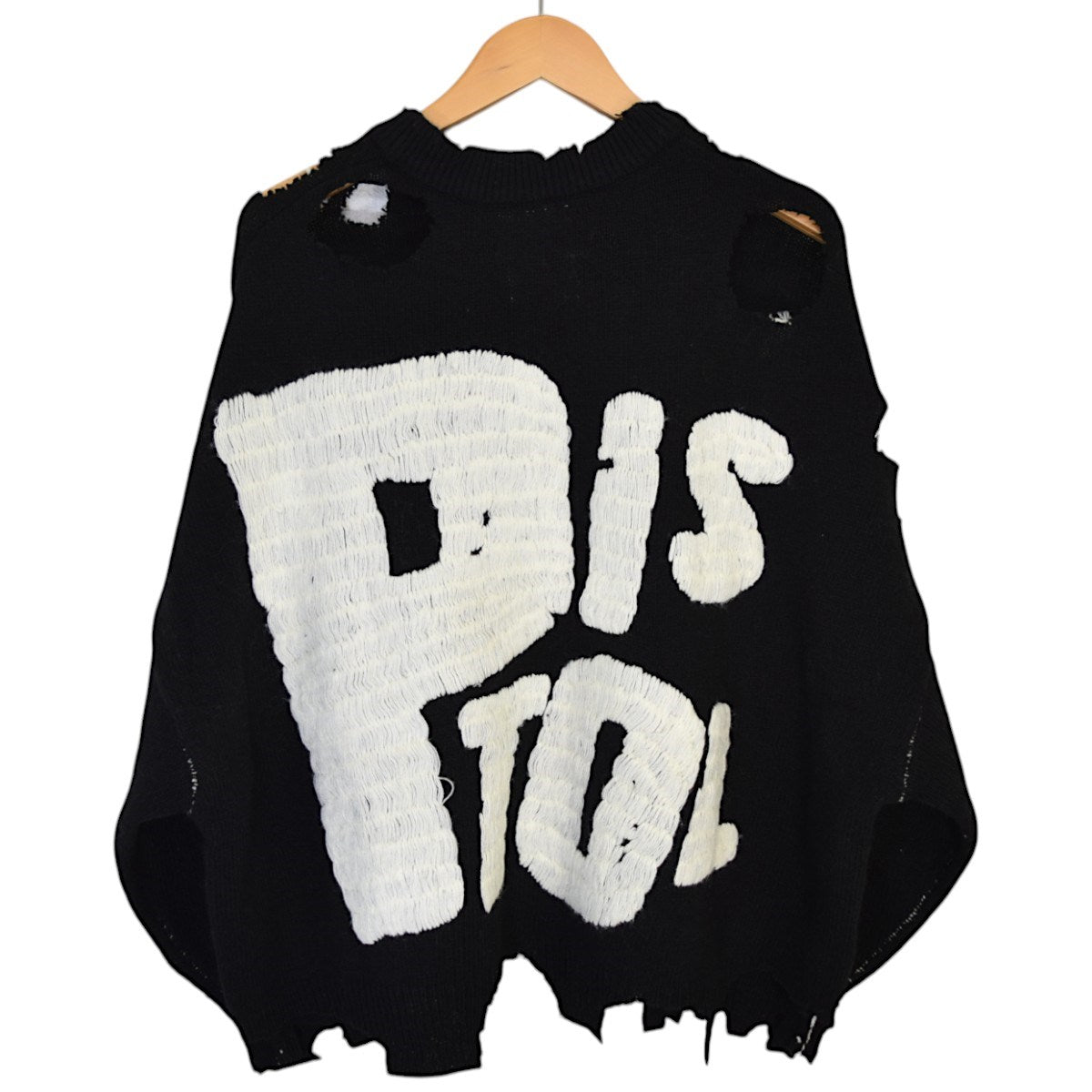 SAINT MICHAEL×Sex Pistols SP CREW KNT ／ I AM Aクラッシュニット 
