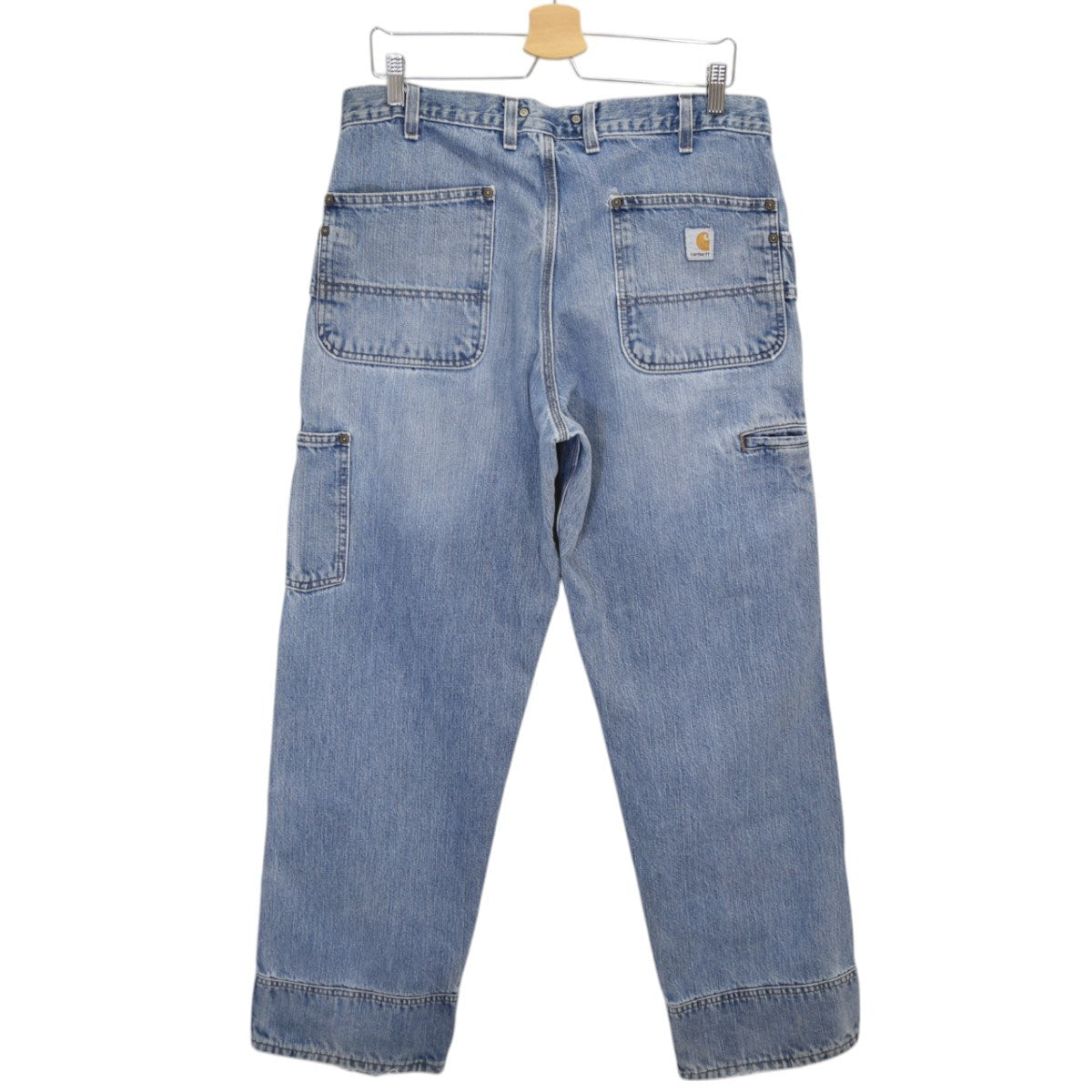 カーハートのダブルニーデニムパンツ Dungaree Fit 00Sヴィンテージです。 CarHartt ボトムス 古着・中古アイテム