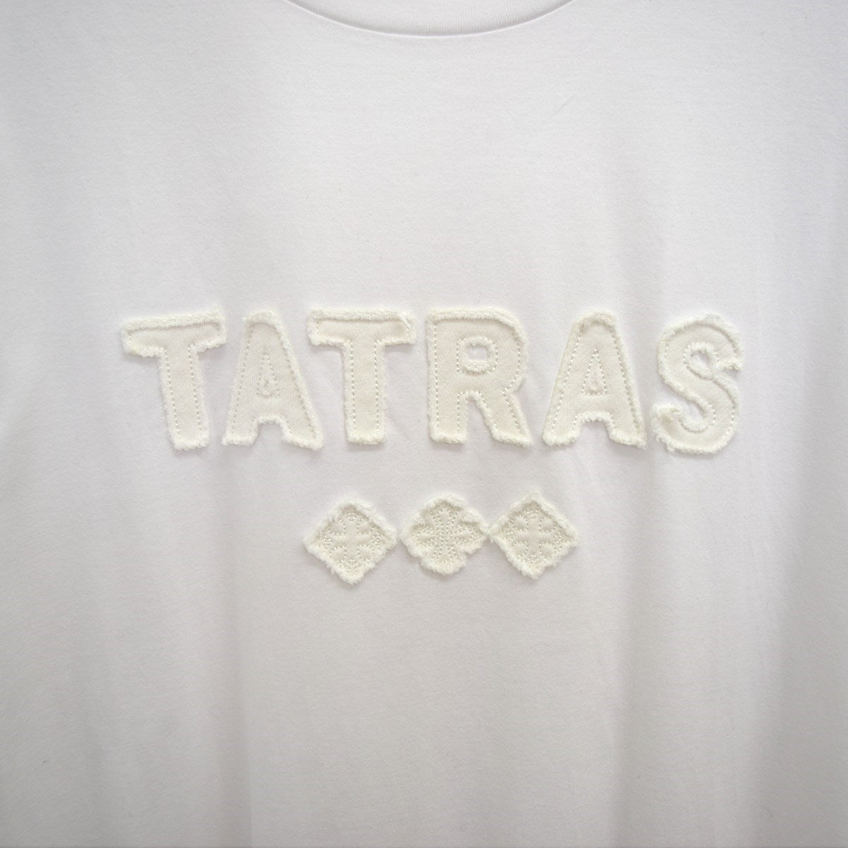 TATRAS(タトラス) TATOパッチワークロゴTシャツMTAT24S8262-M