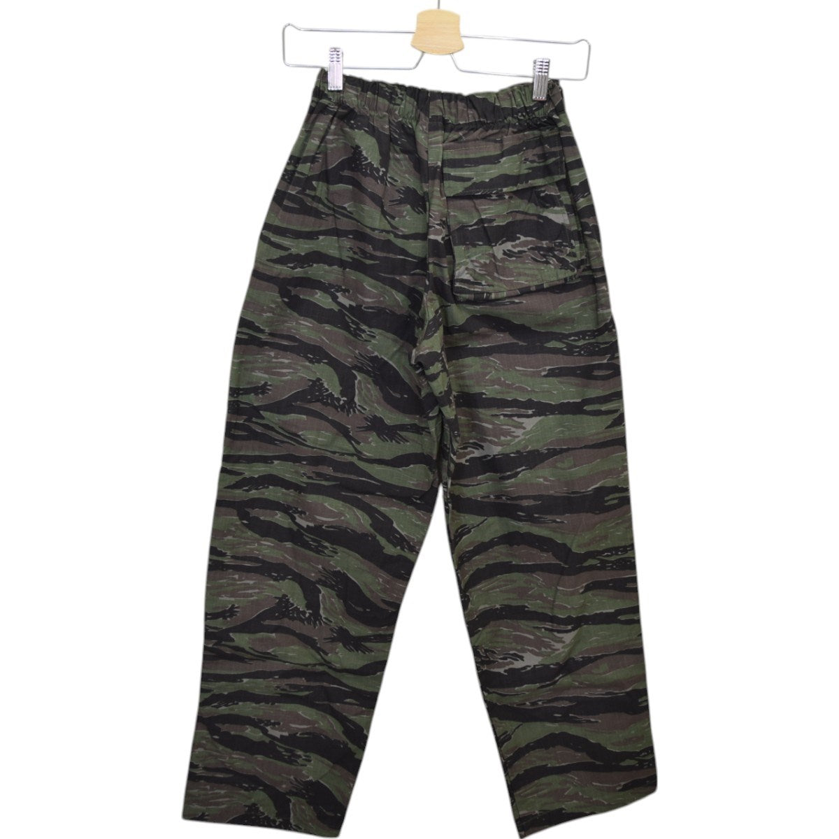 ATLANCO PRODUCTS 古着・中古 アトランコのウエストゴムタイガーカモパンツです。