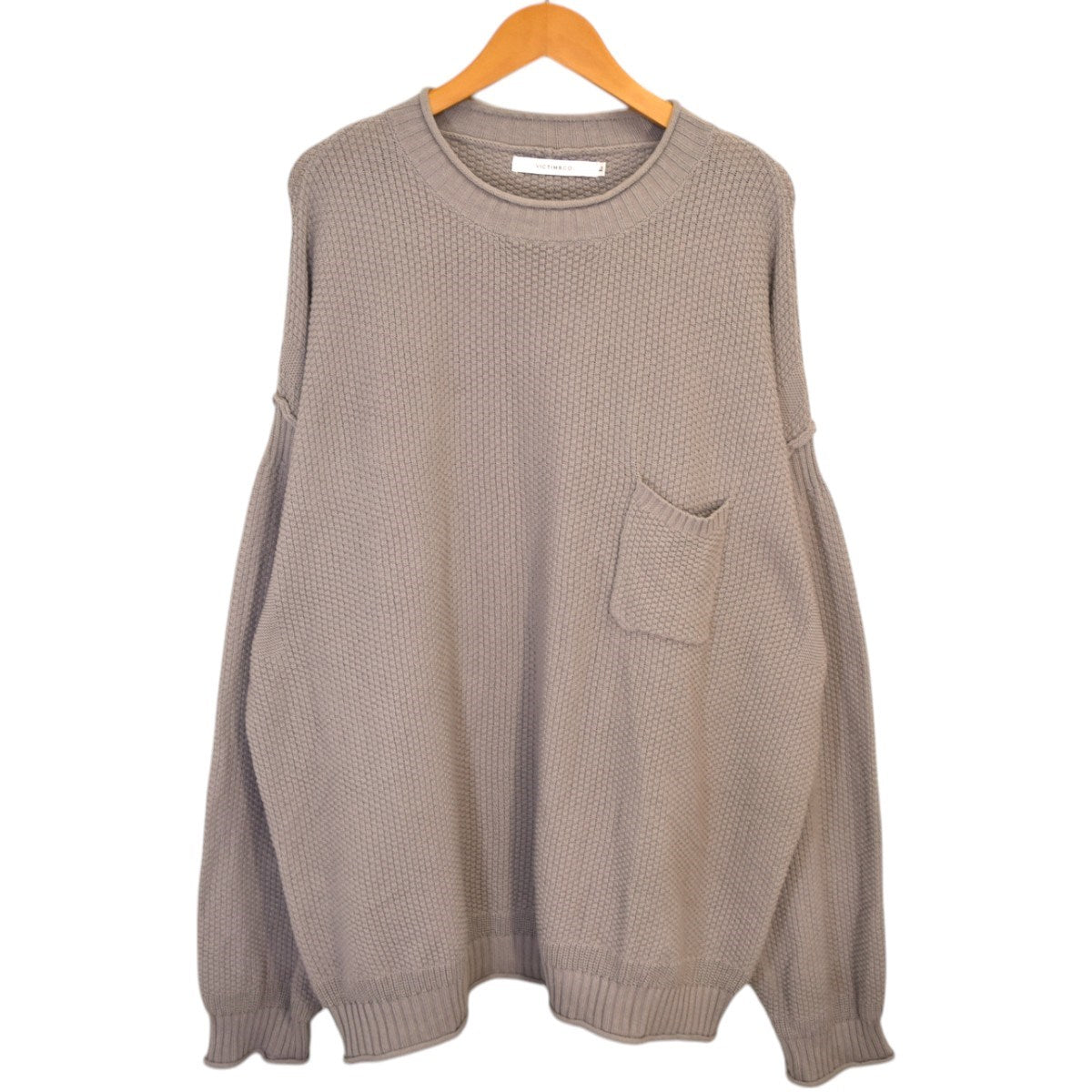 VICTIM 古着・中古 ヴィクティムのGANDHI KNIT ガンジーニット VTM-21-N-015です。
