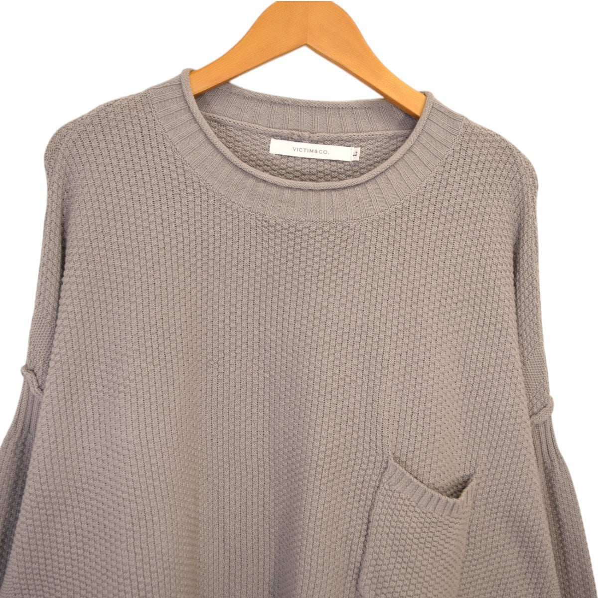 VICTIM 古着・中古 ヴィクティムのGANDHI KNIT ガンジーニット VTM-21-N-015です。