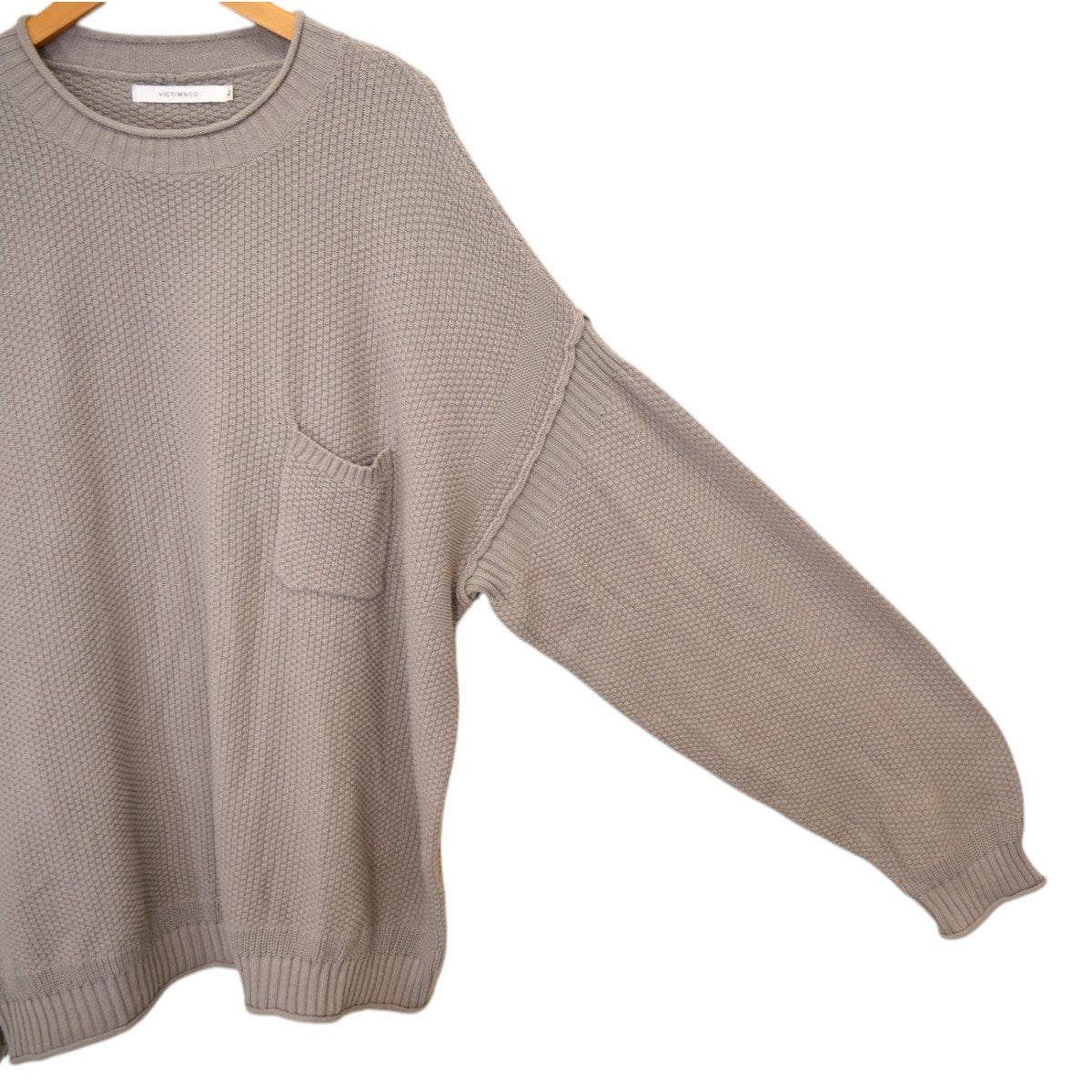VICTIM 古着・中古 ヴィクティムのGANDHI KNIT ガンジーニット VTM-21-N-015です。