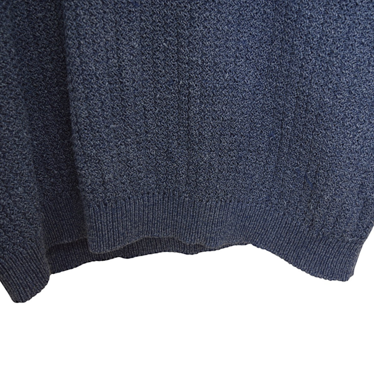 【最終値下げ】Blanc YM  Skipper knit Shirt Blanc YM (ブランワイエム) SKIPPER KNIT SHIRT BLUE | HAKU