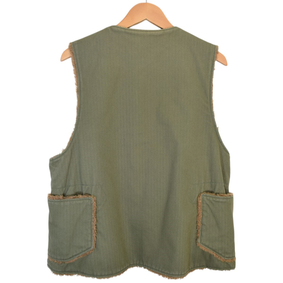 Mサイズ！ENGINEEREDGARMENTS ドビーストライプボーリングシャツ