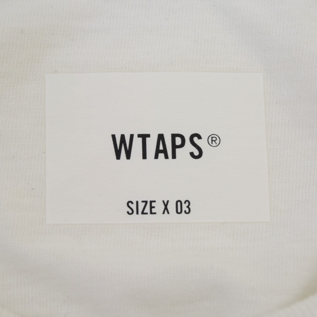 WTAPS TシャツDESIGN 01 / SS / CTPL. COLLEGE WTAPS COLLEGE SS COTTON ダブルタップス シャツ コットン
