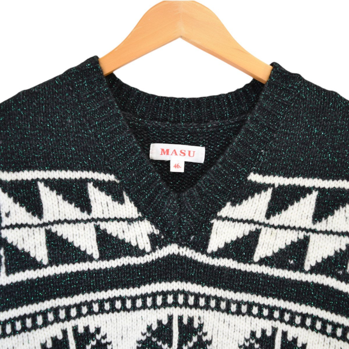 TWINKLE COWICHAN VESTカウチンニットベストMVFW-KN0322