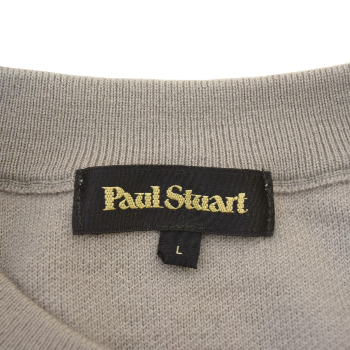 Paul Stuart ファインウールパイルジャカードMOFアイコンセーター 古着・中古-6枚目のアイテム画像
