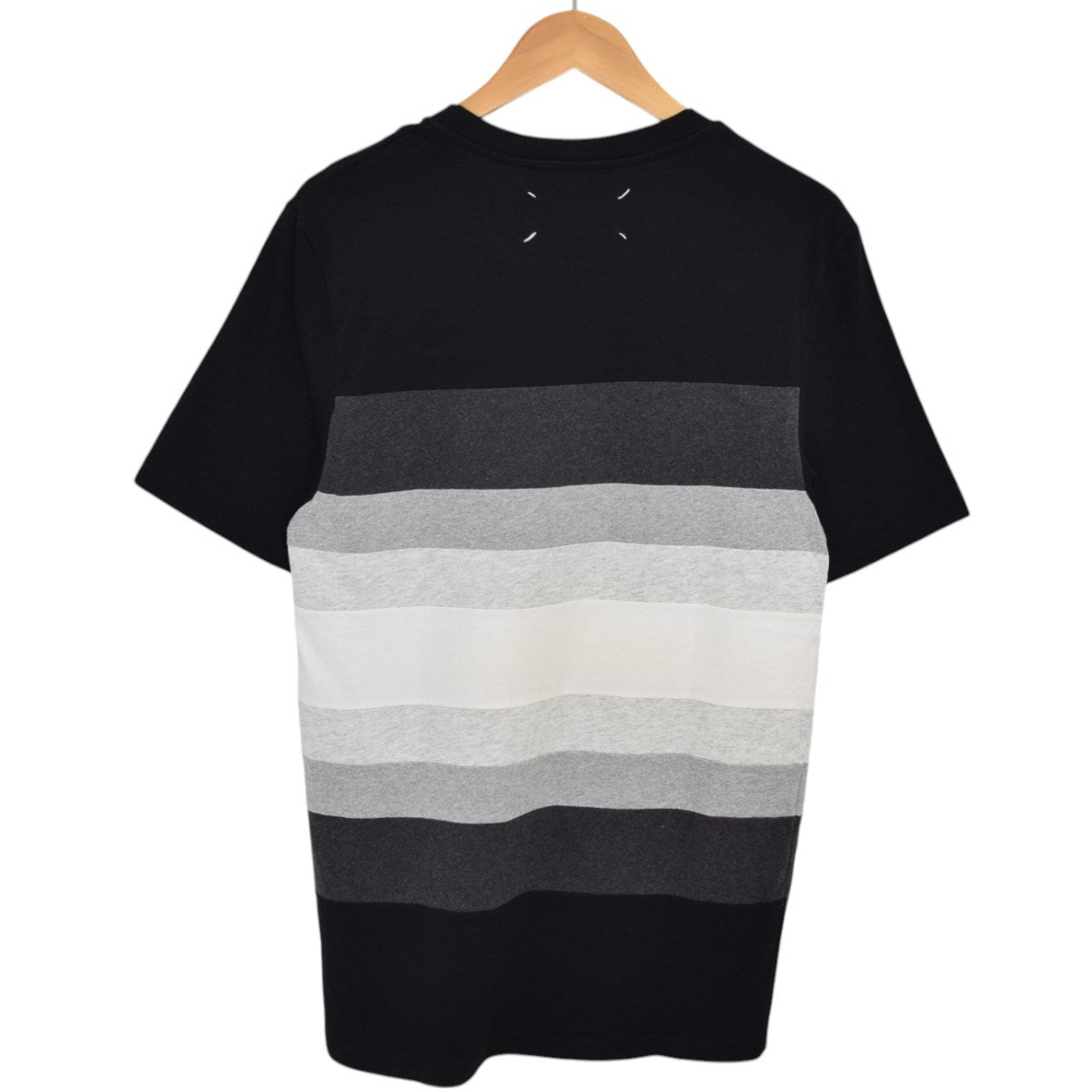 Martin Margiela 立体グラデーションデザインTシャツ ここのえタグ 2007SS 本人期 古着・中古-2枚目のアイテム画像